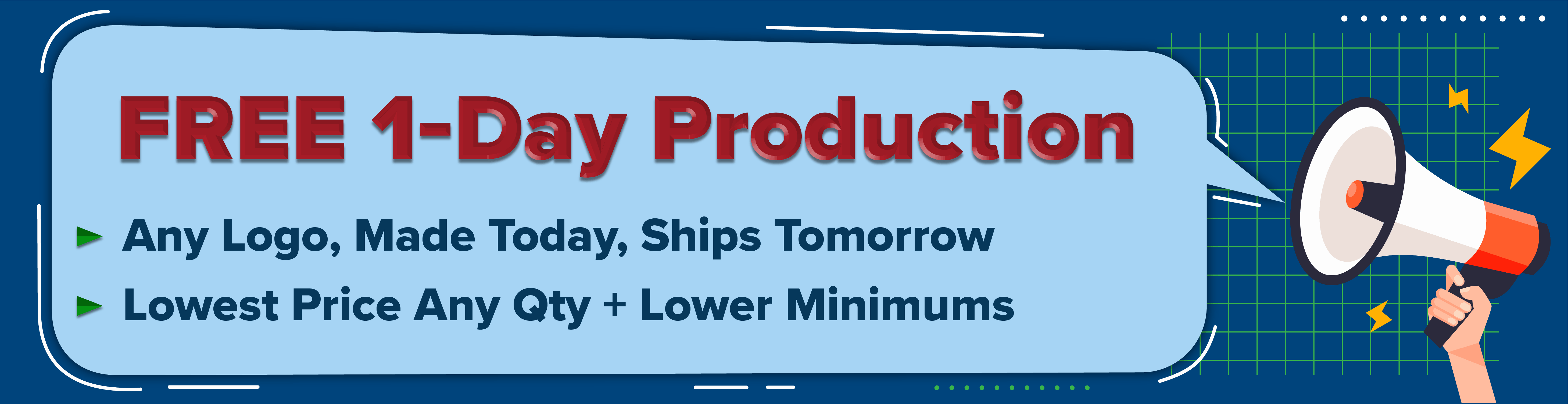 FREE 1-Day Production