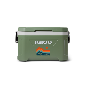 IGLOO ECOCOOL 52 QUART COOLER (Vintage Green)