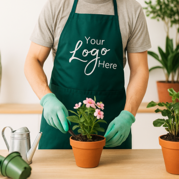 Medium Length Apron with 3 Compartments