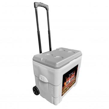  Label Series 34 QT Roller Cooler	 (White)