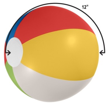 12" Beach Toy Ball