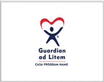 Guardian ad Litem Custom 2 color Note Card