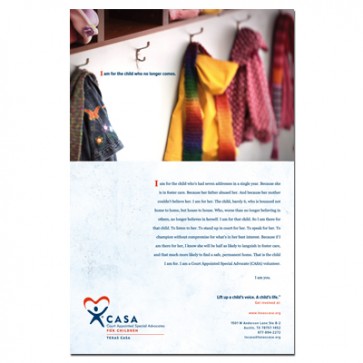 Customized Vertical Poster (CASA - Coatroom)