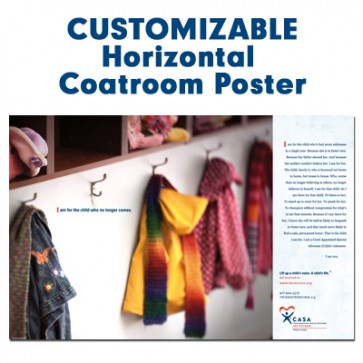 Customized Horizontal Poster (CASA - Coatroom)