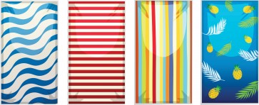 Beach 30" x 60" Towel Dye Sublimated