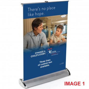 Table Top Retractable Banner