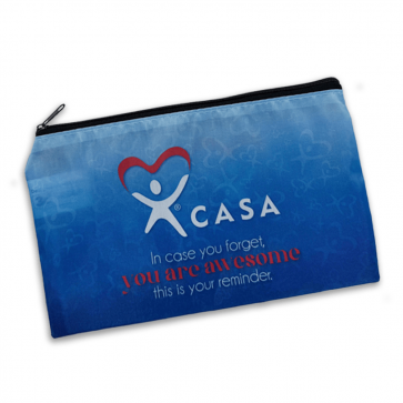 Full Color CASA Canvas Cosmetic  Bag