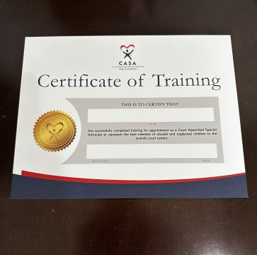 CASA Certificate of Training