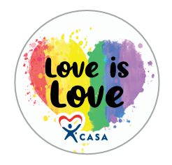 Pride Button, Love is Love