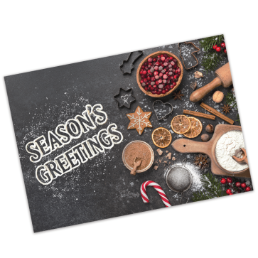 Custom Seasons Greeting Cards With envelopes
