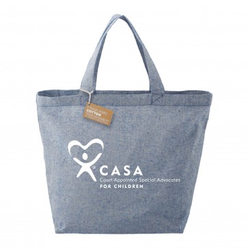 Recycled 5oz Cotton Twill Grocery Tote