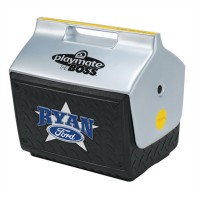 IGLOO Playmate TheBoss  (Black/Yellow) with Vinyl Patch on Front Panel