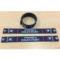 Change a Child's Story - SOFT PVC SNAP BRACELET 3D