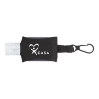0.5oz Neoprene Clip Hand Sanitizer 