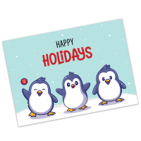 Custom Holiday Greetings Cards With envelopes