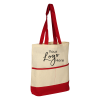 Accent Tote 16" x 17" x 3" Gusset  Bag with Pocket