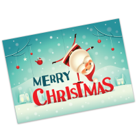 Custom Christmas Greetings Cards With envelopes