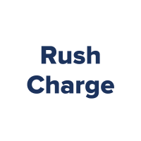 24 hour RUSH Charge $50.00