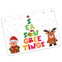 Custom Season's Greetings Cards With envelopes