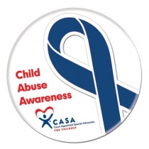 Big Awareness Ribbon Button