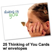 Thinking of You Card  (25 per set) Spread the Word TM