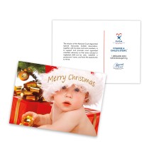 Custom Merry Christmas CASA baby Cards  With Envelopes