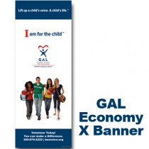 GAL Teens- X-Banner 63 X 24