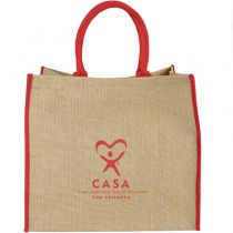 CASA Lift Up Jute Tote 