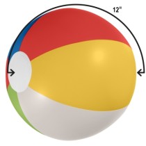 12" Beach Toy Ball