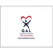 GAL Custom 2 color Note Card