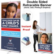 Double Sided Roll Up Banner