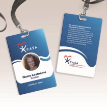 Custom Photo Name Badge 