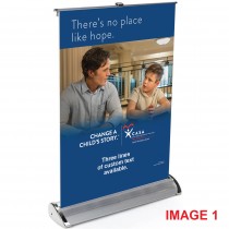 Table Top Retractable Banner