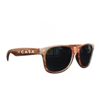 Medium Wood Tone Sunglasses 