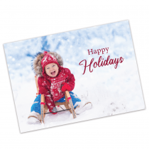 Custom Holiday Greetings Cards - Direct Print/ With envelopes