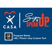 Sign Up Speak Up Bumper Sticker