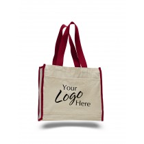 Canvas Tote Bag 14" W x 12" H with 5.25" Gusset