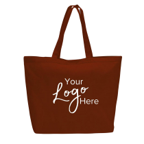 Canvas Tote Bag 23" W x 17" H with 6" Gusset