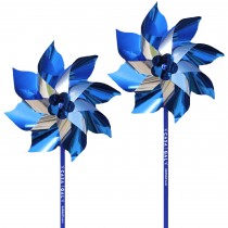Large Blue Awareness Pinwheels