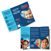 Sign Up Speak Up Brochure (Custom Logo, Contact & QrCode)