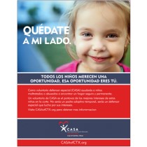 Flyer - Be by my side - English and Spanish