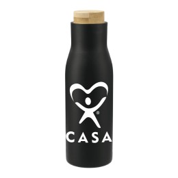 FSC 100% Bamboo Cap 17oz Shaco Copper Vac Bottle