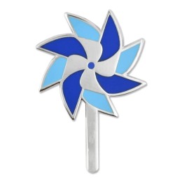 Child Abuse Awareness Pinwheel Lapel Pin