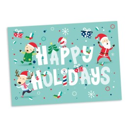 Colorful Character Holiday (25 cards per set)