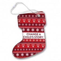 Instock Acrylic Stocking Ornament