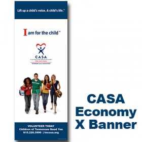 CASA Teens- X-Banner 63 X 24