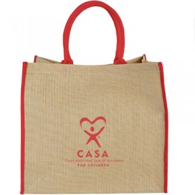 CASA Lift Up Jute Tote 
