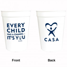 Solid 12oz Stadium Cup 
