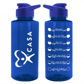Motivational 36 oz water Bottle - Rereshing