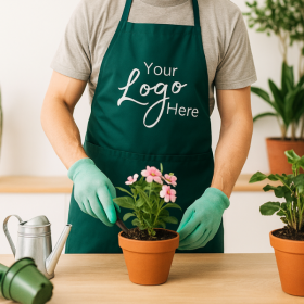 Medium Length Apron with 3 Compartments